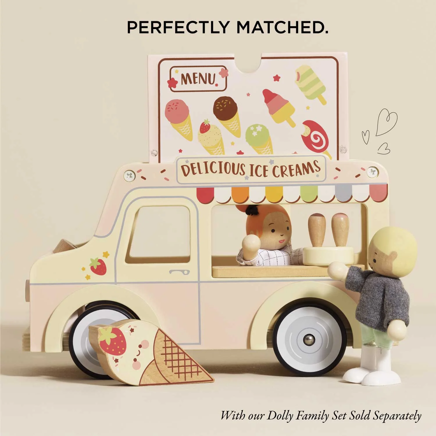 Wooden Ice Cream Van - Image 8