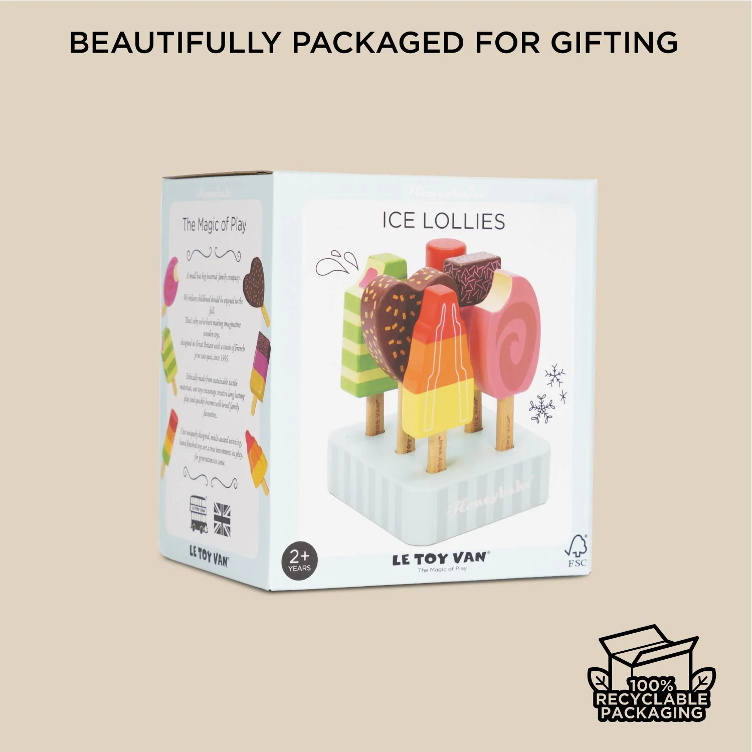 Wooden Ice Lollies Popsicles - Image 7