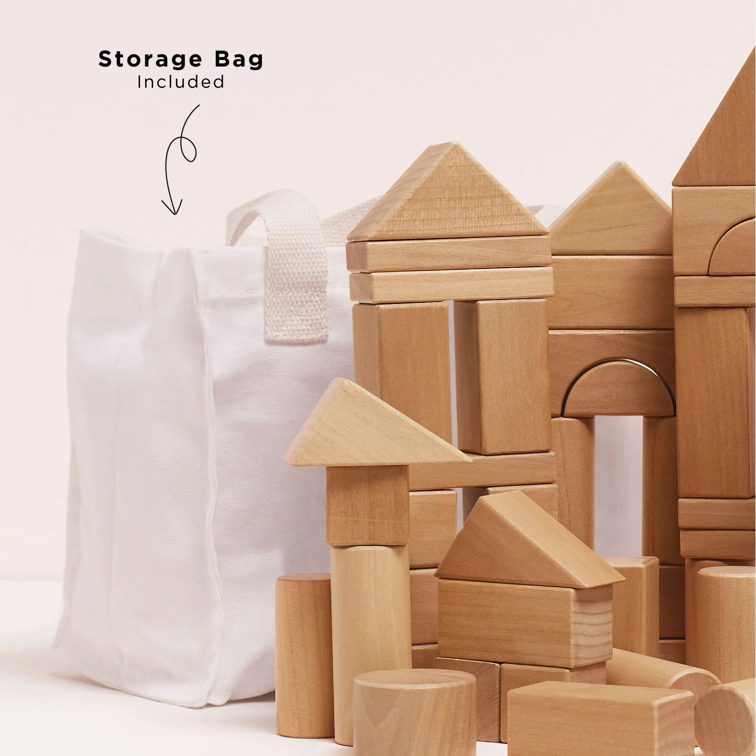 Natural Wood Building Blocks - Image 4