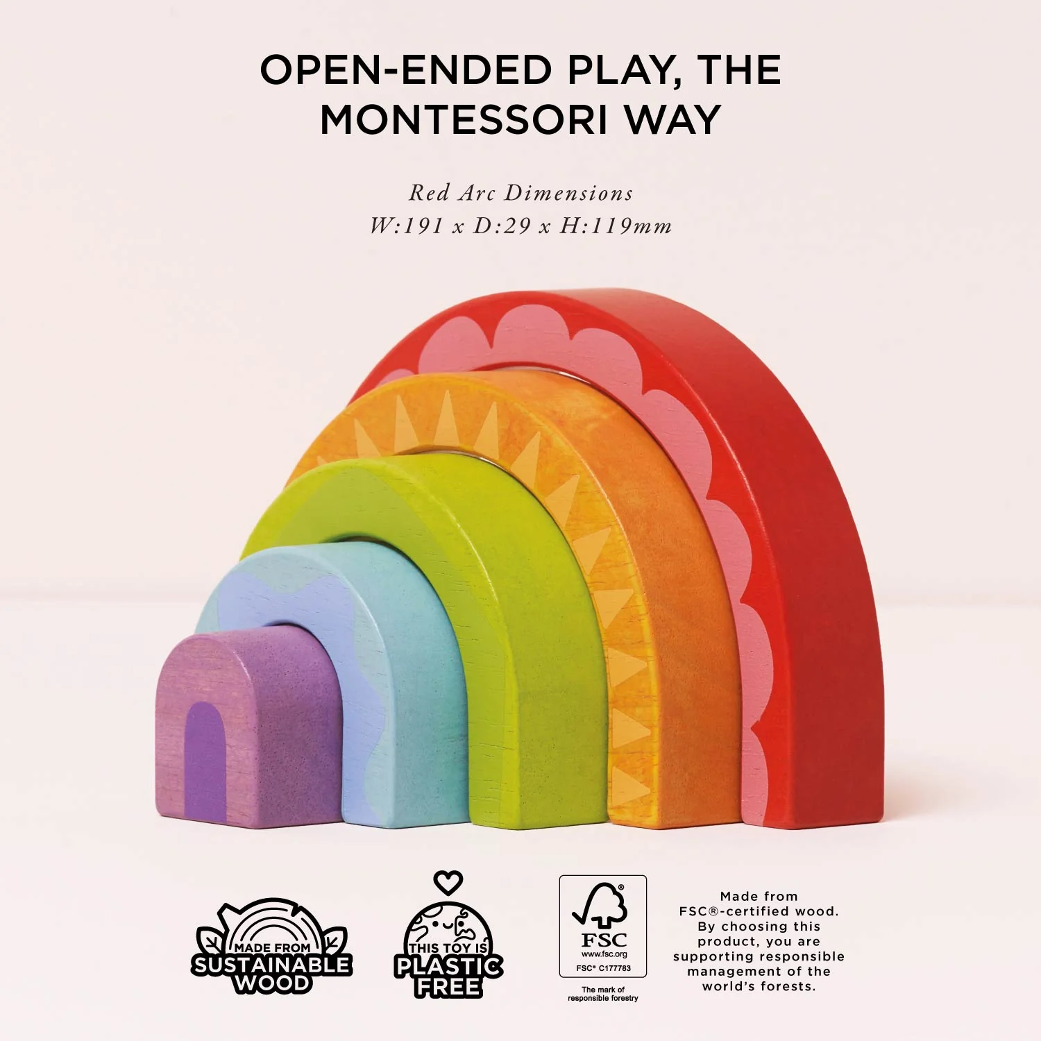 Rainbow Tunnel Toy - Image 5