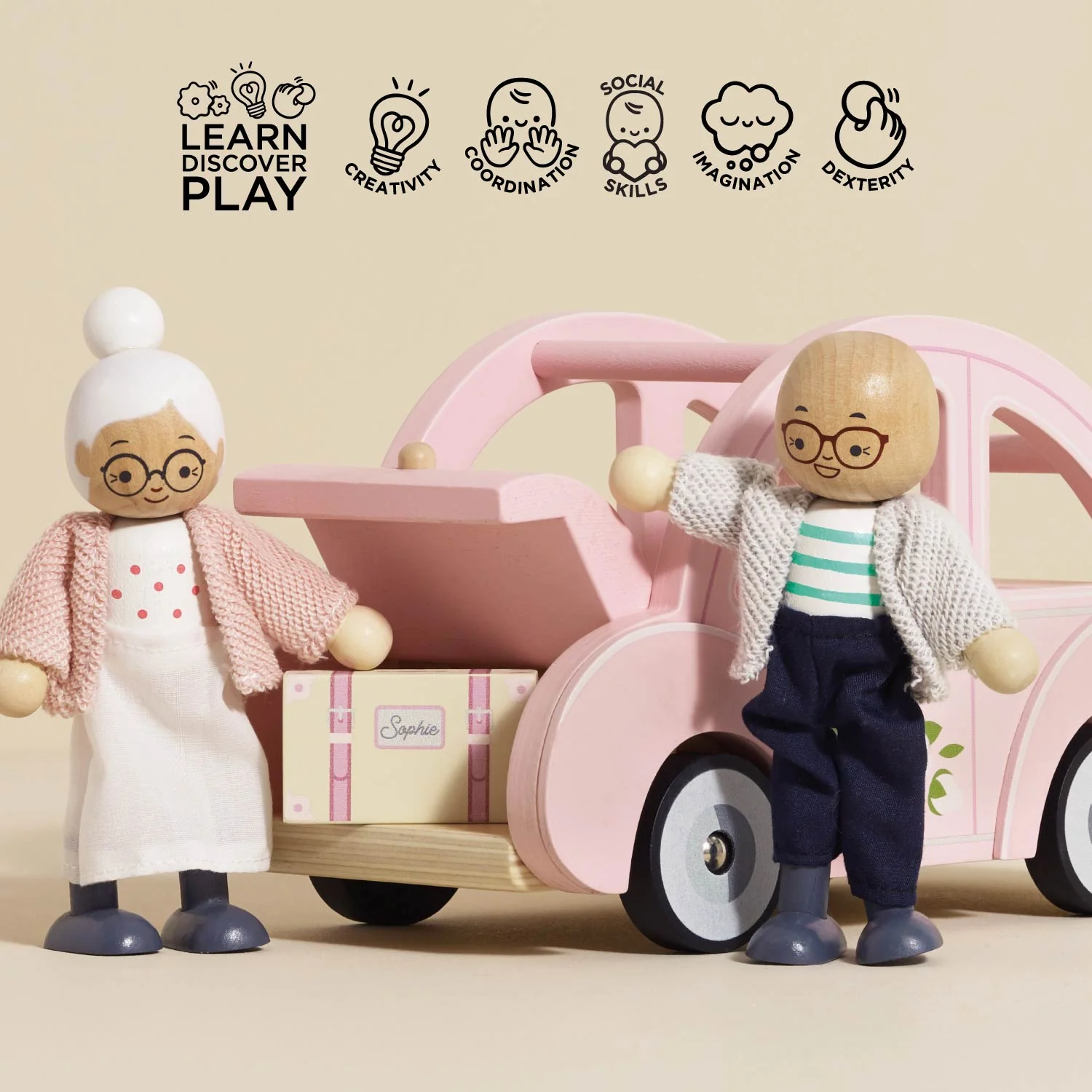 Sophie's Dolls House Toy Car - Image 3