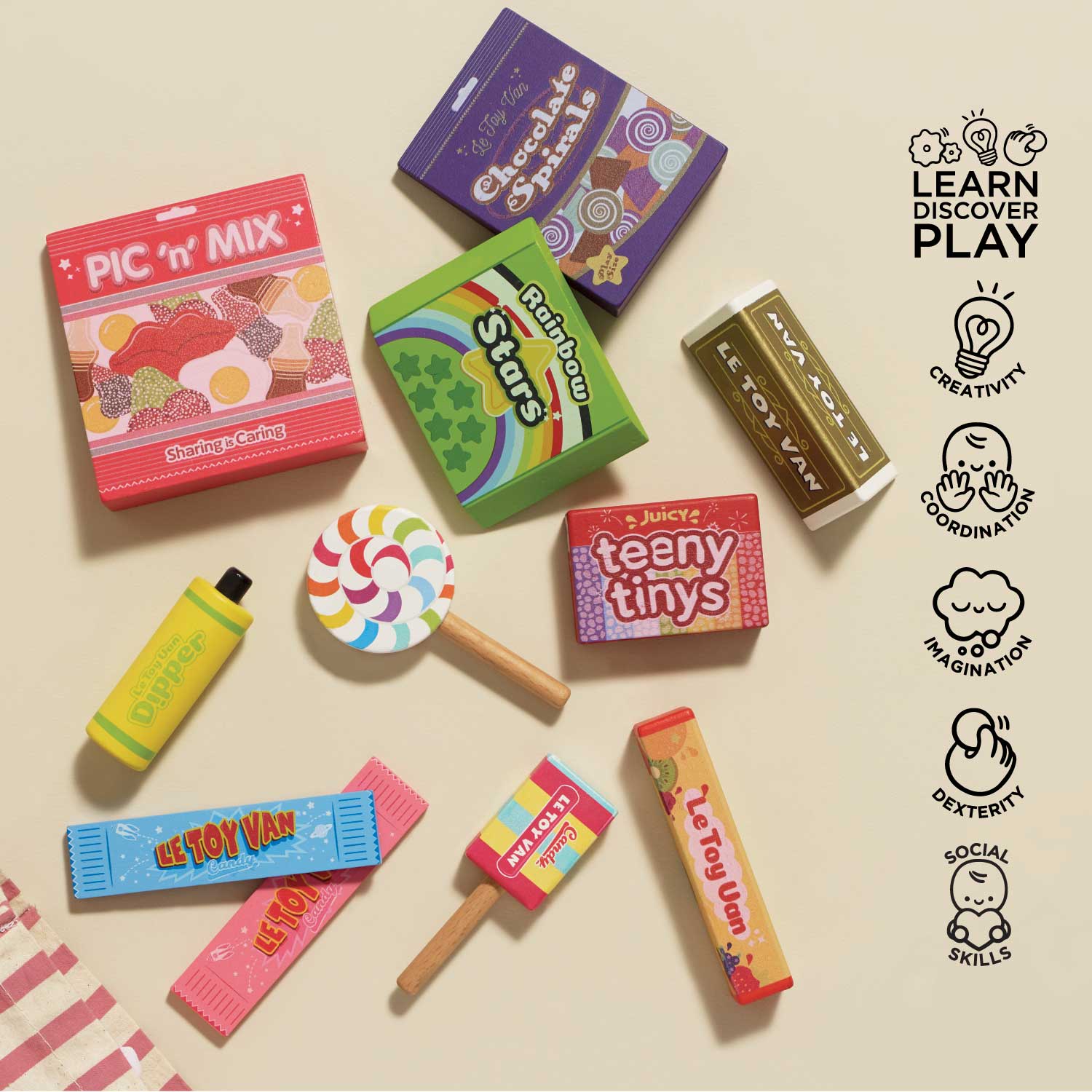 Retro Sweets & Candy Roleplay Set - Image 3
